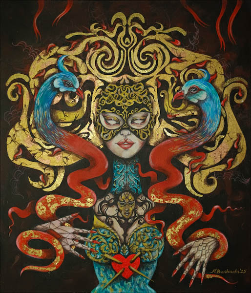 Hera - 2025 Małgorzata Bańkowska. Dark surrealism.