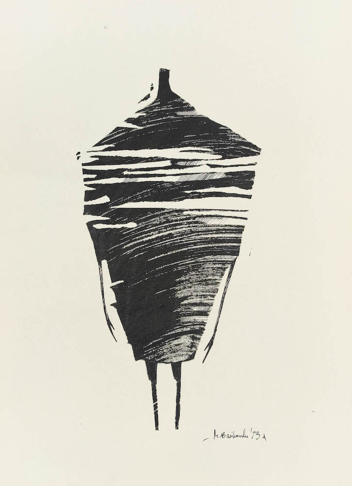 Hospital Director 2023, Małgorzata Bańkowska mono stereo rysunek tuszem na papierze ink artwork ink drawing on paper dystopian art surrealizm sztuka dystopijna