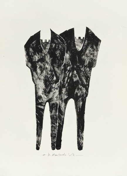 Winners 2024, Małgorzata Bańkowska mono stereo ink on paper fineart artcollector dystopian surrealism